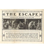 THE ESCAPE (1914) Lost Film D.W. Griffith 2nd Feature Film Sweet, Marsh,... - $4,732.12 MXN