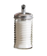 Tablecraft 12 oz Beehive Sugar Pourer with Stainless Steel Retro Pour Sp... - £17.93 GBP