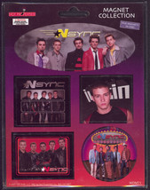Carded Set of 5 NSync Magnets - $5.90