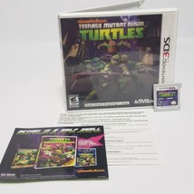 Nickelodeon Teenage Mutant Ninja Turtles (Nintendo 3DS) Tested Complete CIB TMNT - £9.28 GBP