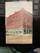 vintage postcard 1908 Security Building Grand Forks ND North Dakota N Dak - £23.46 GBP