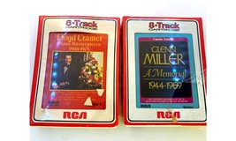 Sealed Floyd Cramer and Glenn Miller 8 track Tapes - £18.39 GBP