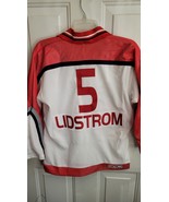 CCM Youth NHL Jersey Detroit Redwings Nicklas Lidstrom White Size L/XL - $24.74