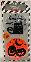Halloween Reflective Stickers 2 Pack ~ NEW ~ Trick Or Treaters Be Safe &amp;... - £2.46 GBP
