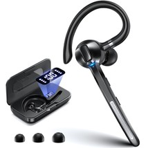Bluetooth Headset Wireless Earpiece With Built-In Mic 400Mah Display Cha... - $62.99