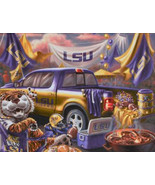 LSU Tigers Tailgate Cross Stitch Pattern***LOOK*** - $2.95