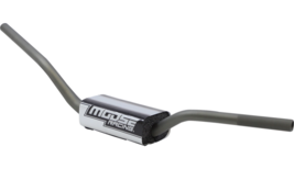 Moose Racing 1 1/8 Silver EKO Aluminum Fat Handlebars KXF / YZF Bend For... - $56.95