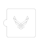 US Air Force Detailed Stencil for Cookie or Cakes USA Made LS3421 - £3.18 GBP