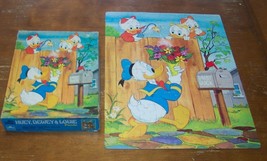 VINTAGE 1983 Walt Disney Donald Duck Huey, Dewey & Louie PUZZLE 100 Pieces - $16.34