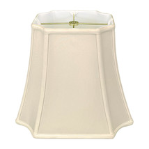 Royal Designs Inc Lamp Shade Rectangle Inverted Cut Corners Lampshade - £43.11 GBP+