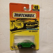 Matchbox Super Fast VW Concept - Green Car #49 of 75 - Scale 1:64 1997 - £7.56 GBP