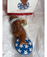2014 Hallmark Big-Top Bear Tin Toys Keepsake Ornament New - $7.77 CAD