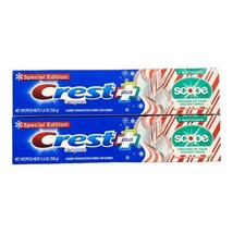 2 Crest Complete Plus Toothpaste Special Ed Scope Candy Cane Peppermint 5.6 *New - £23.48 GBP