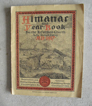 Vintage 1917 Booklet Book - Almanc and Yearbook for the Reformed Church - $16.83