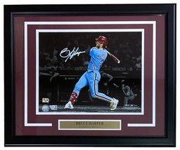 Bryce Harper Signed Framed 11x14 Philadelphia Phillies Photo Fanatics - $775.99