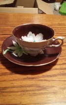 VTG SHOFU Tea CUp &amp; Saucer Set Japan FLower Lotus? - $15.99