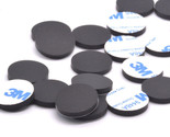 3/4&quot; Diameter x 1/8&quot; Thick Round Rubber Silicone Feet Bumpers  3M Adhesi... - $10.93+