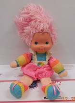 Vintage 1983 Rainbow Brite Baby Brite 11&quot; Plush Stuffed Toy Hallmark wit... - $23.92