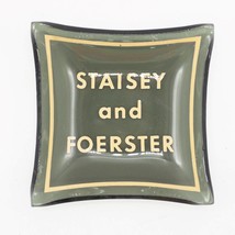 Commissioners Staisey and Foerster Pittsburgh Pennsylvania 1970&#39;s Ashtray - £19.21 GBP