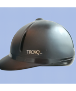 Troxel Legacy Gold Equestrian Riding Helmet Black Medium New with Tags - £47.78 GBP