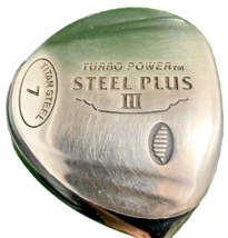 Turbo Power 7 Wood Steel Plus III 22* RH Men&#39;s 65g Mid-Kick Stiff Graphite 41.5&quot; - $16.50