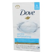 Dove Gentle Exfoliating Beauty Bars 4 oz, 6 bars - £23.17 GBP