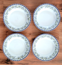 DANSK Dinnerware Set of Four 8.75&quot; Soup or Pasta Bowls SAGEBERRY Discontinued - £47.39 GBP
