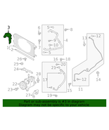 OEM NEW 2017-2023 Subaru Impreza Air Guide Left-Hand Driver Side 73233FL01A - $19.00