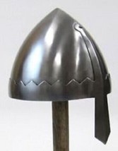 New Norman Medieval Viking Spangenhelm Nasal Helmet Halloween Costumes LARP - £61.52 GBP