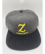 Vintage Zimmerman Hat Snapback Embroidered Cap Big Z K Products Made in ... - $17.65