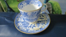 Rare Antique W.T. Copeland J Mc D &amp; S Co Boston Pair Of Coffee Cups Saucers - £114.74 GBP