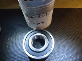 (5-PACK) 6306-2RS Premium Rubber Seal Ball Bearing 6306-2RS-PE - $553.60 MXN