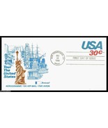 1980 Tour The United States Aerogramme Air Mail 30c US FDC Fleetwood - $7.50