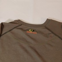 Mossy Oak Men's Olive & White Pullover Long Sleeve Hunting Knit Sweatshirt Size  image 14