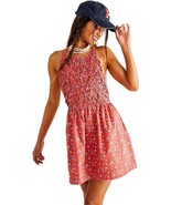 Petunia Cotton Mini Dress Poppy Combo/Pink Sexy-Sweet Free People M - $66.51 CAD