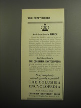 1951 Columbia University Press Book Advertisement - The Columbia Encyclopedia - £14.61 GBP