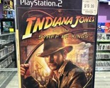 Indiana Jones And The Staff Of Kings - PlayStation 2 PS2 CIB Complete Te... - $20.41