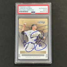 2015 Panini Contenders School Colors #6 Carson Fulmer Signed Card PSA Slabbed Au - £46.92 GBP