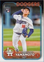 Yoshinobu Yamamoto 2024 Topps #553 Los Angeles Dodgers - $1.98