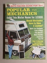 Vintage Popular Mechanics January 1971 Includes Original 1971 Auto Racing Guide - £3.85 GBP