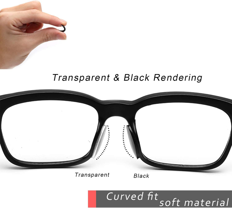 NEPAK 30 Pairs Eyeglass Nose Pads,Eye Glasses Nose Pads Non Slip,Silicone Nosepa Item image 3