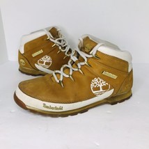 Timberland Euro Hiker Tan Leather Hiking Boots Shoes Women’s Size 11 *Read* - £34.81 GBP