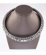 Antike Indische Hansuli Handgefertigte Silber Choker Halskette - $1,653.82 CAD