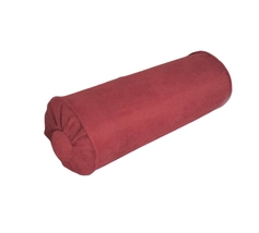 Decorative  Bolster Pillow, High Quality Red Velvet Pipping, Throw Pillow 6x16&#39;&#39; - £43.29 GBP