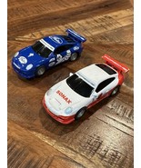 2pc Lot SCX Scalextric COMPACT 1/43 Slot Cars Porsche 911 Audi Mercedes ... - $753.77 MXN