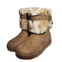 GBG G by Guess Womens Adlea Medium Brown Faux Suede Snow Winter Boots Si... - £31.96 GBP