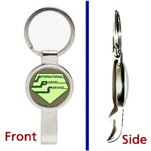 The King of Queens IPS Pendant or Keychain silver tone secret bottle opener - £9.96 GBP