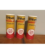 New Vintage Sealed Wilson Championship Optic Yellow Hard Court Tennis Ba... - $544.64 MXN