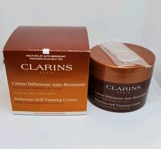 CLARINS Delicious Self Tanning Cream 5.3 Oz /150 mL Sealed RARE image 3