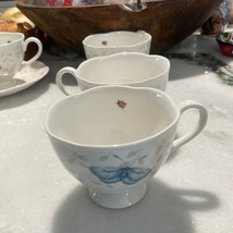 Lenox Butterfly Meadow by Louise Le Luyer Teacups Set of 3 - £23.17 GBP